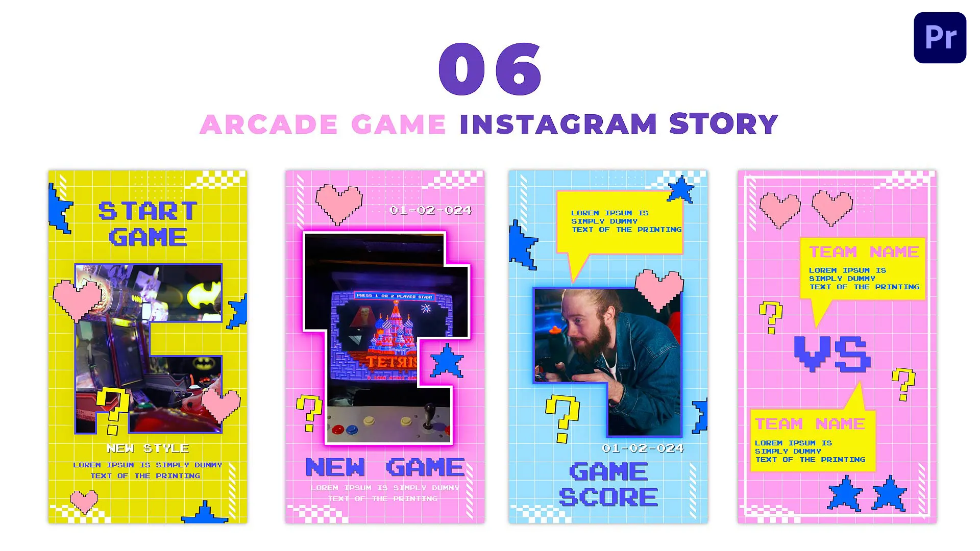 Game Zone Glory Insta Story Pack